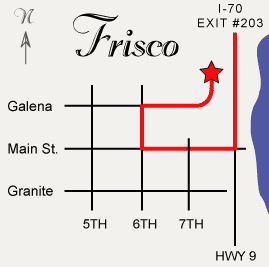 Map to Colorado Ski Lodging